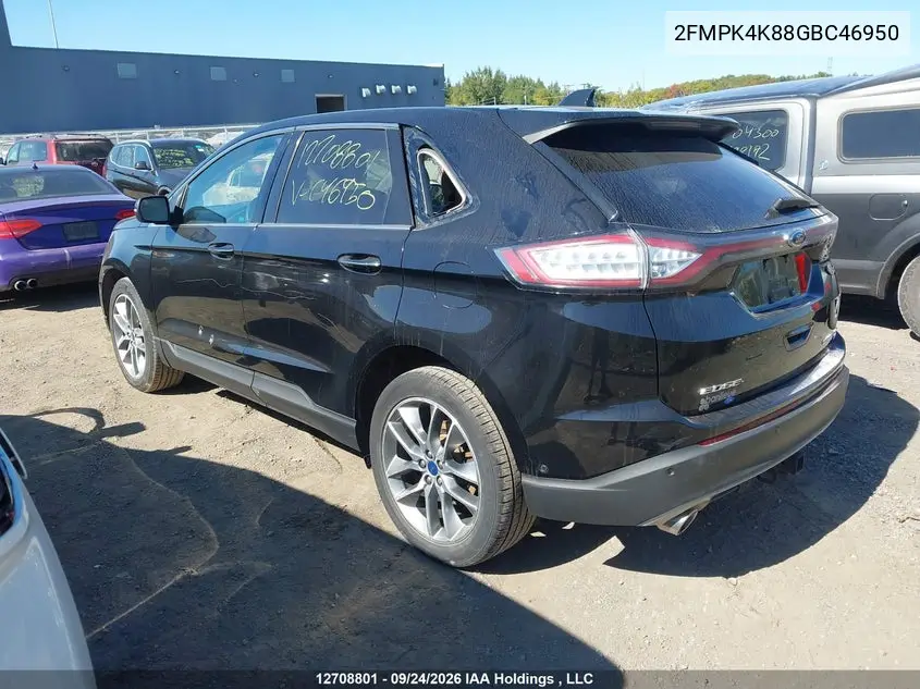 2016 FORD EDGE VIN 2FMPK4K88GBC46950 — фото 4