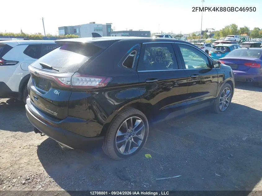 2016 FORD EDGE VIN 2FMPK4K88GBC46950 — фото 5