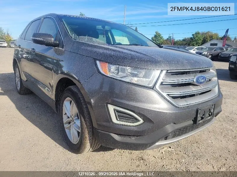 FORD EDGE 2016, VIN 2FMPK4J84GBC01621