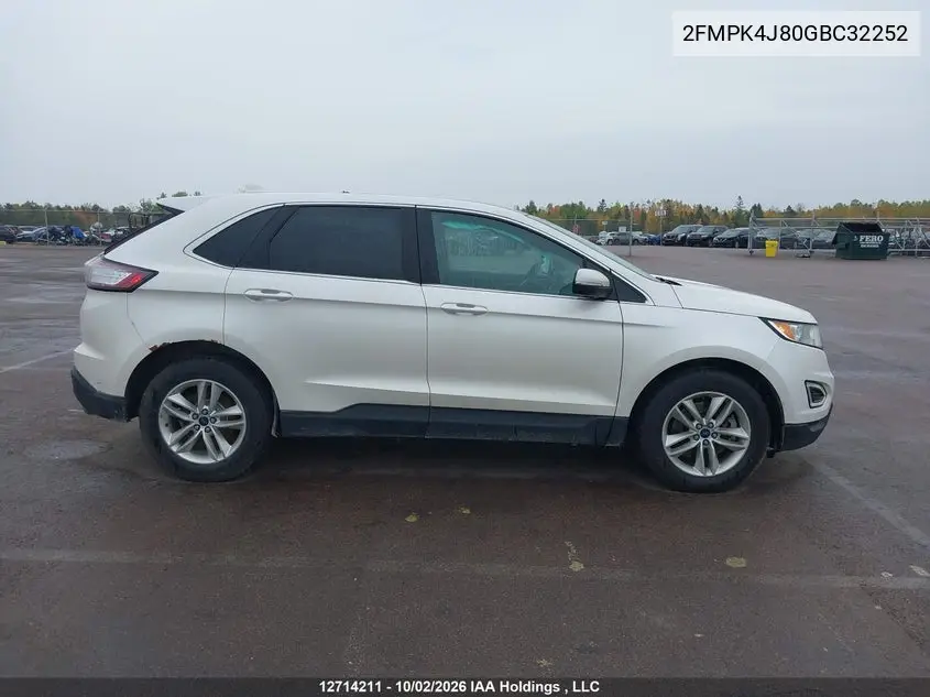 2016 FORD EDGE VIN 2FMPK4J80GBC32252 — фото 13