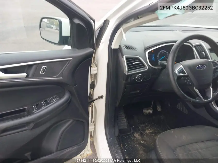 2016 FORD EDGE VIN 2FMPK4J80GBC32252 — фото 20