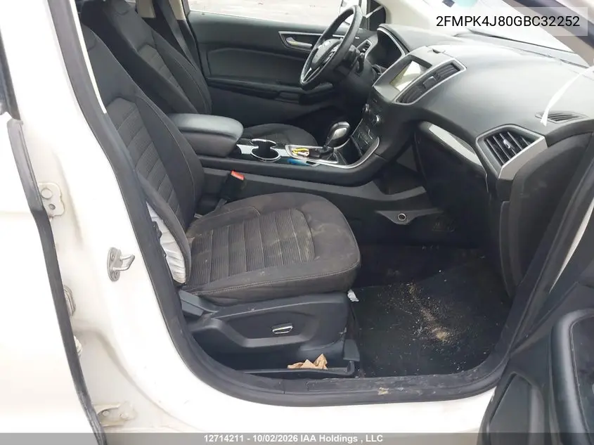 2016 FORD EDGE VIN 2FMPK4J80GBC32252 — фото 5