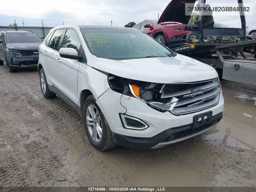FORD EDGE 2016, VIN 2FMPK4J82GBB68182