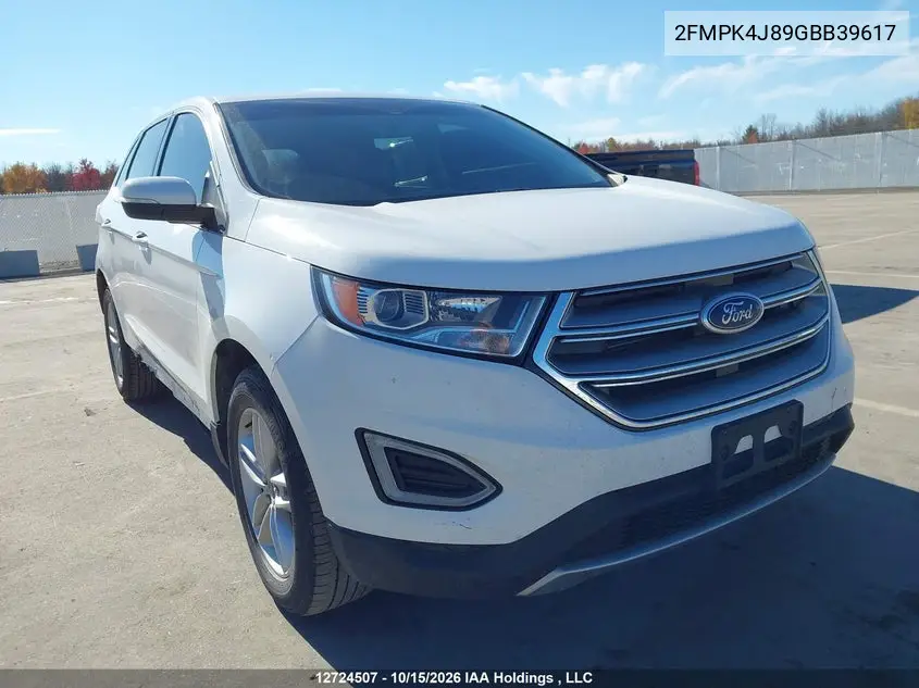 FORD EDGE 2016, VIN 2FMPK4J89GBB39617