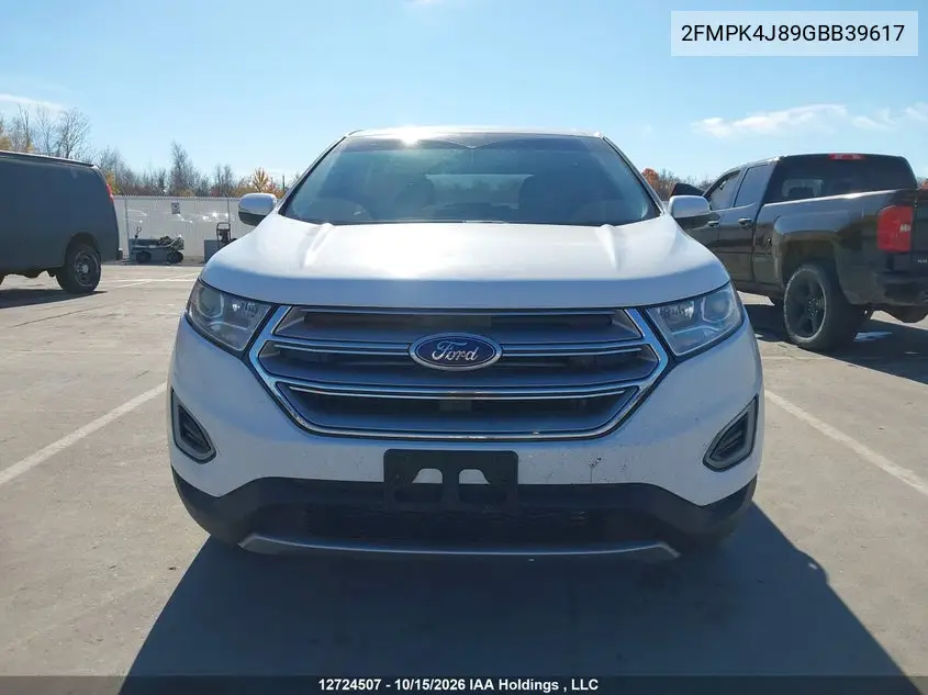 2016 FORD EDGE VIN 2FMPK4J89GBB39617 — фото 12