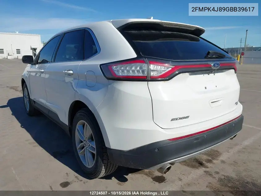 2016 FORD EDGE VIN 2FMPK4J89GBB39617 — фото 3