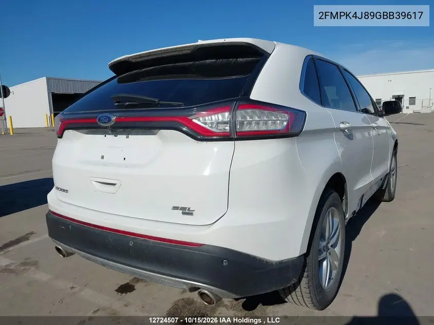 2016 FORD EDGE VIN 2FMPK4J89GBB39617 — фото 4