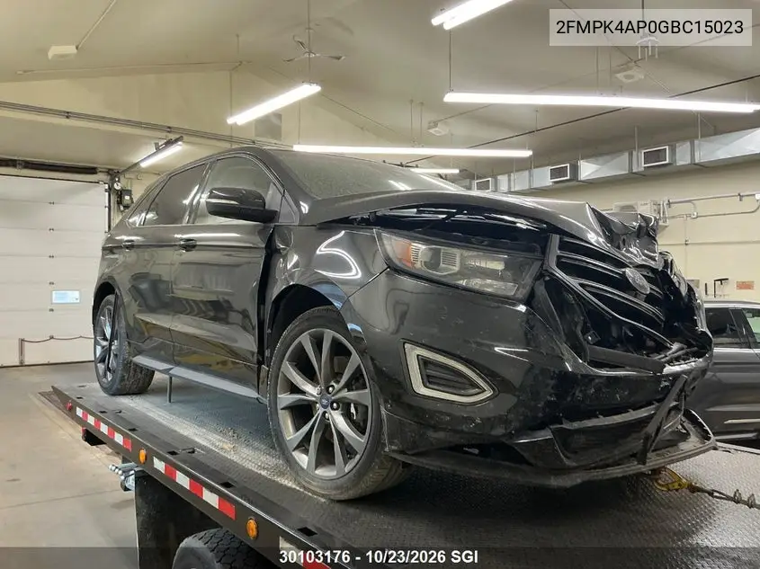 FORD EDGE 2016, VIN 2FMPK4AP0GBC15023