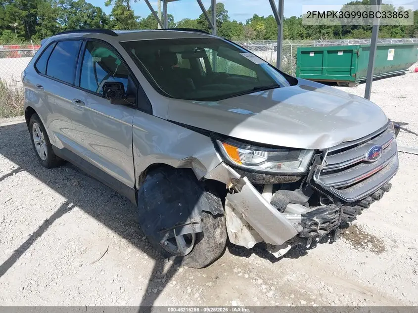 FORD EDGE 2016, VIN 2FMPK3G99GBC33863