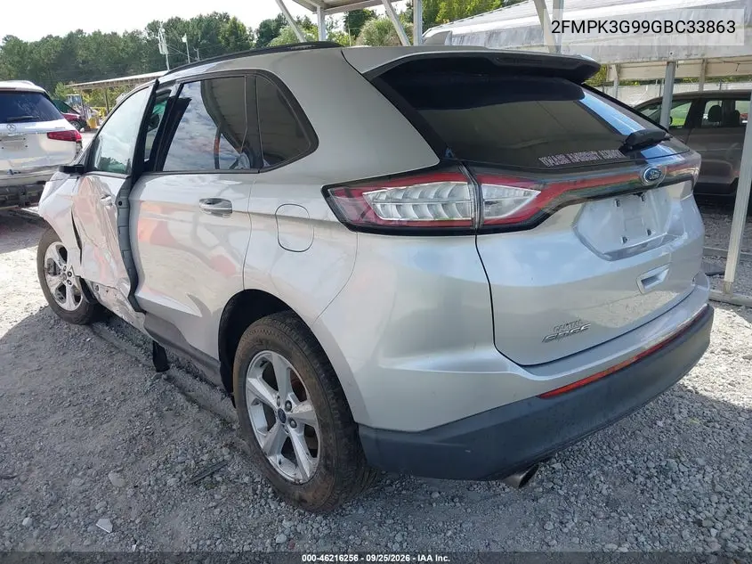 2016 FORD EDGE VIN 2FMPK3G99GBC33863 — фото 3