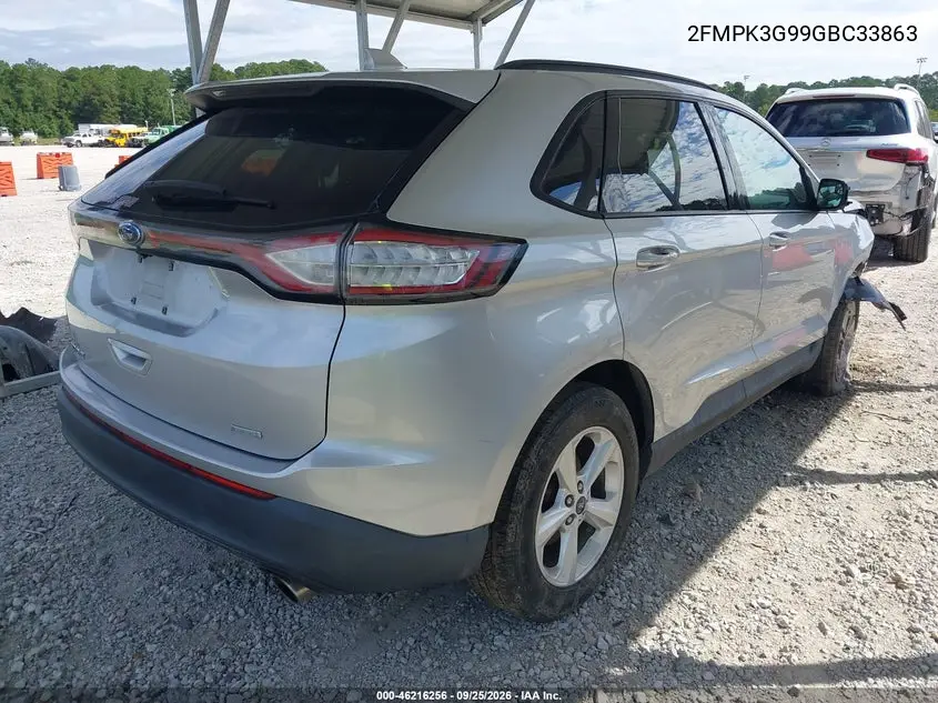 2016 FORD EDGE VIN 2FMPK3G99GBC33863 — фото 4