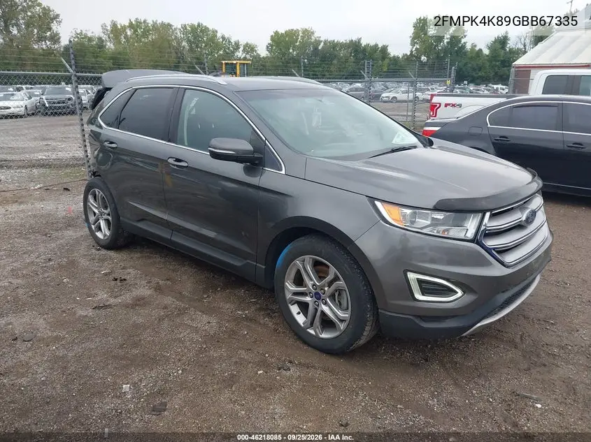 FORD EDGE 2016, VIN 2FMPK4K89GBB67335