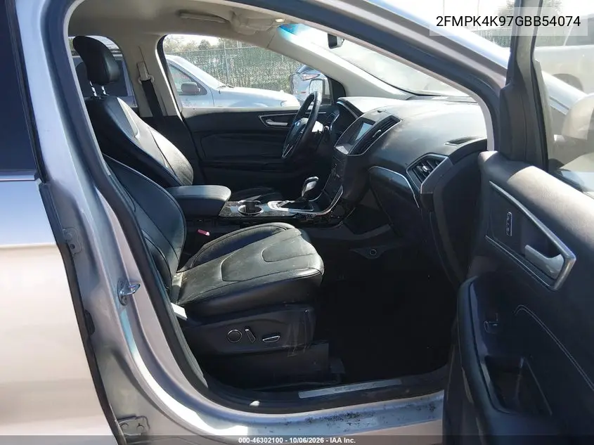 2016 FORD EDGE VIN 2FMPK4K97GBB54074 — фото 5