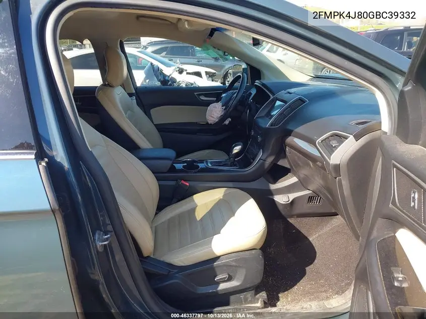 2016 FORD EDGE VIN 2FMPK4J80GBC39332 — фото 5