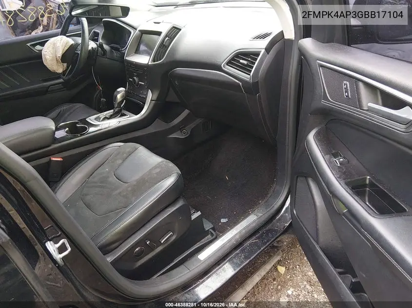 2016 FORD EDGE VIN 2FMPK4AP3GBB17104 — фото 5