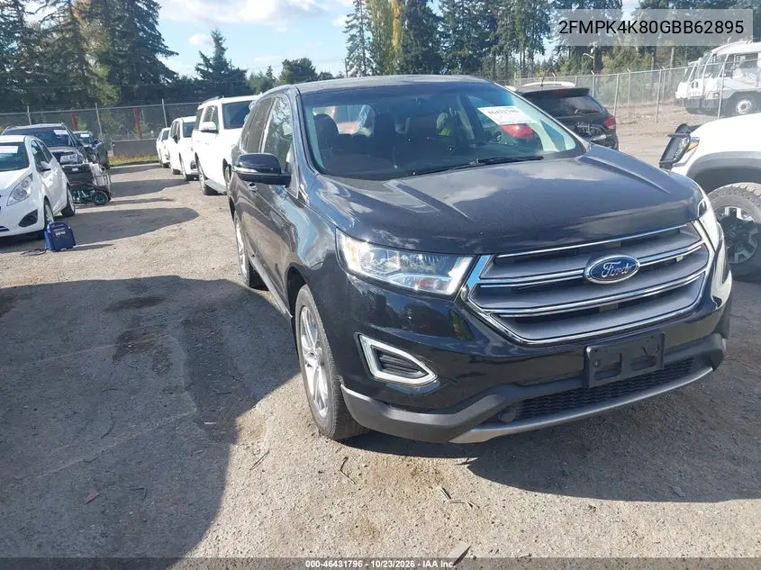 FORD EDGE 2016, VIN 2FMPK4K80GBB62895