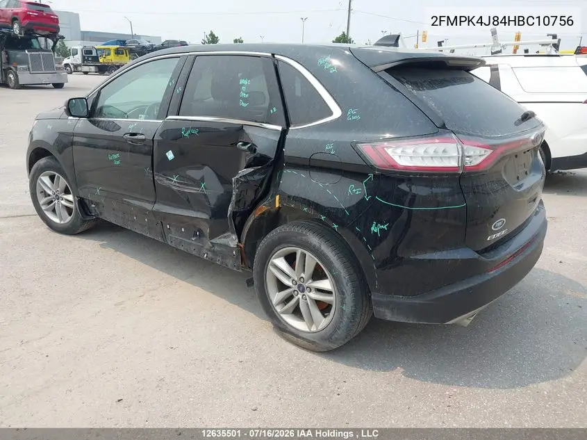 2017 FORD EDGE VIN 2FMPK4J84HBC10756 — фото 3