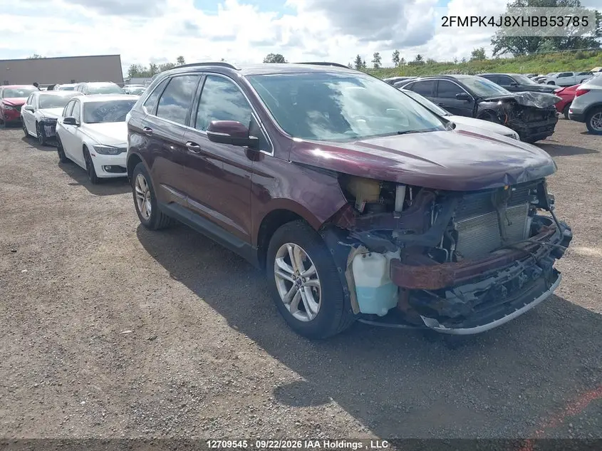 FORD EDGE 2017, VIN 2FMPK4J8XHBB53785