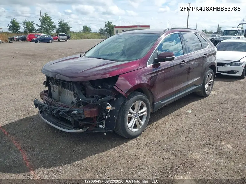 2017 FORD EDGE VIN 2FMPK4J8XHBB53785 — фото 2