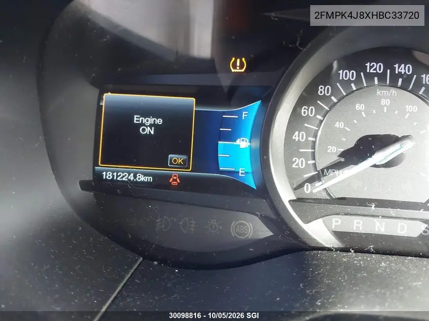 2017 FORD EDGE VIN 2FMPK4J8XHBC33720 — фото 15
