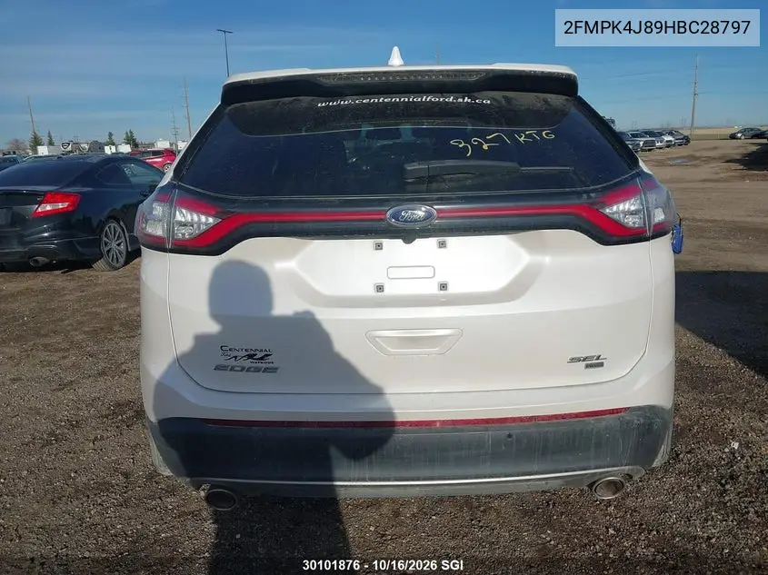 2017 FORD EDGE VIN 2FMPK4J89HBC28797 — фото 16