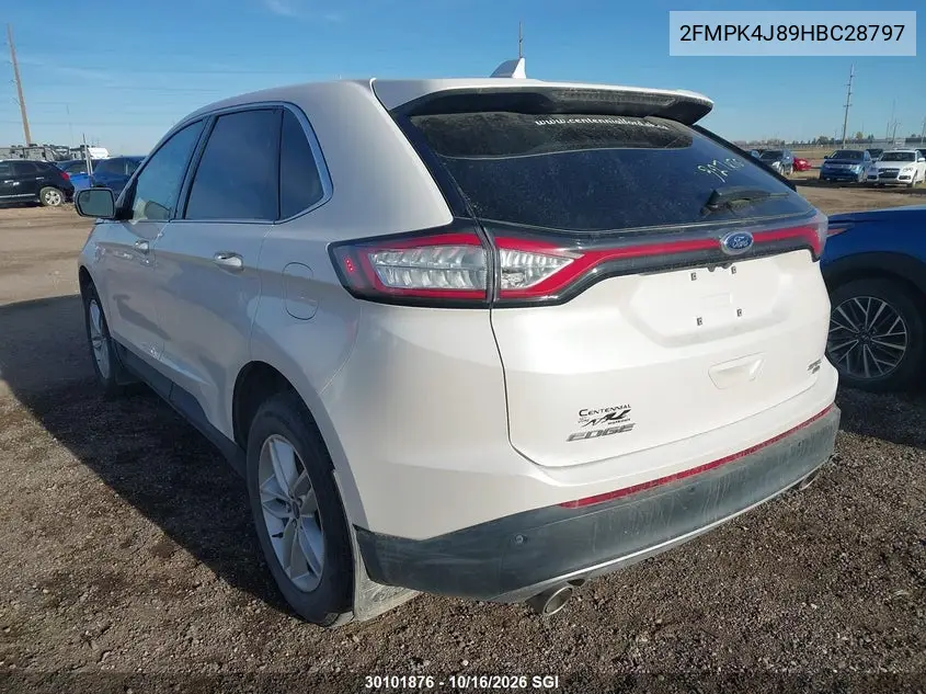 2017 FORD EDGE VIN 2FMPK4J89HBC28797 — фото 3