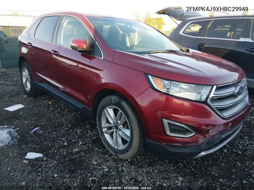 FORD EDGE 2017, VIN 2FMPK4J9XHBC29949