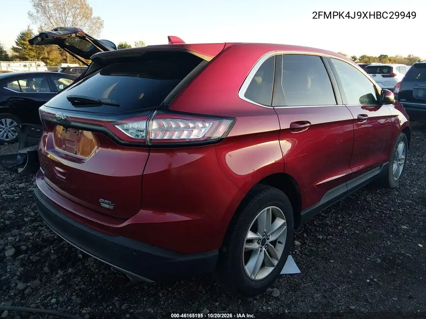 2017 FORD EDGE VIN 2FMPK4J9XHBC29949 — фото 4