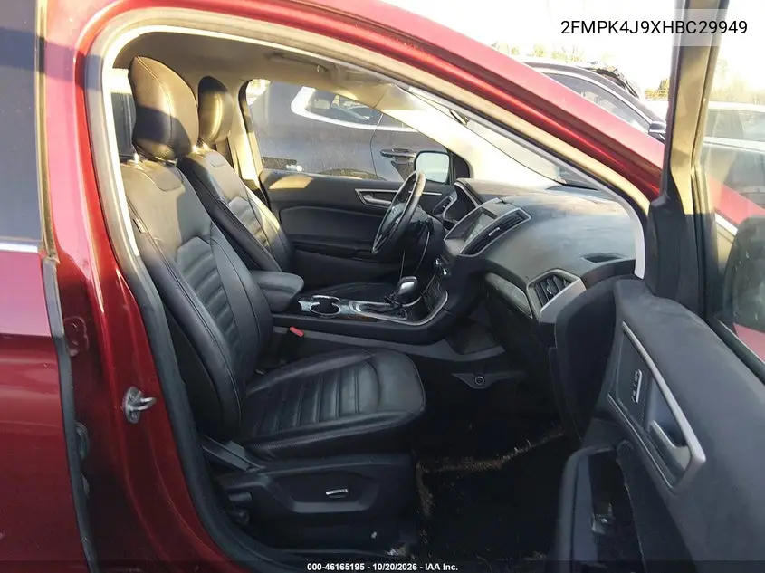 2017 FORD EDGE VIN 2FMPK4J9XHBC29949 — фото 5