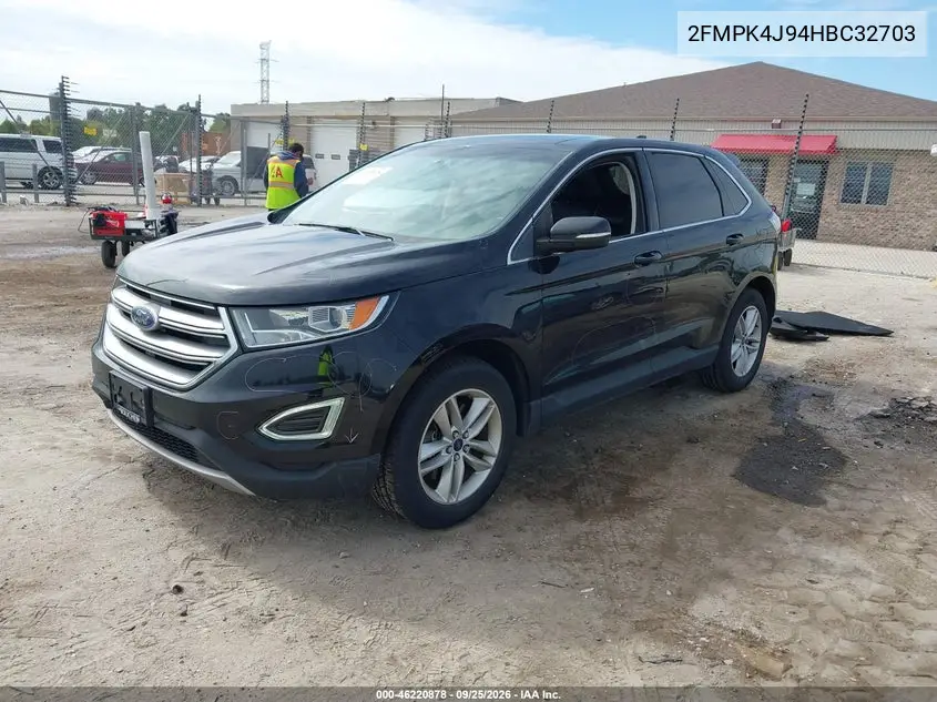 2017 FORD EDGE VIN 2FMPK4J94HBC32703 — фото 2