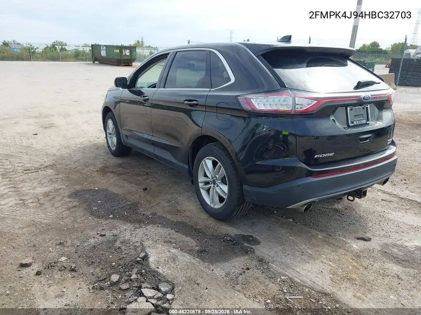2017 FORD EDGE VIN 2FMPK4J94HBC32703 — фото 3