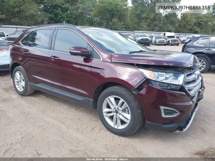 FORD EDGE 2017, VIN 2FMPK3J97HBB56355