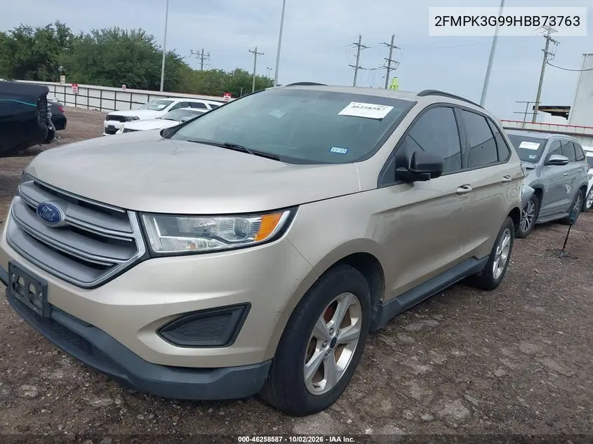 2017 FORD EDGE VIN 2FMPK3G99HBB73763 — фото 2