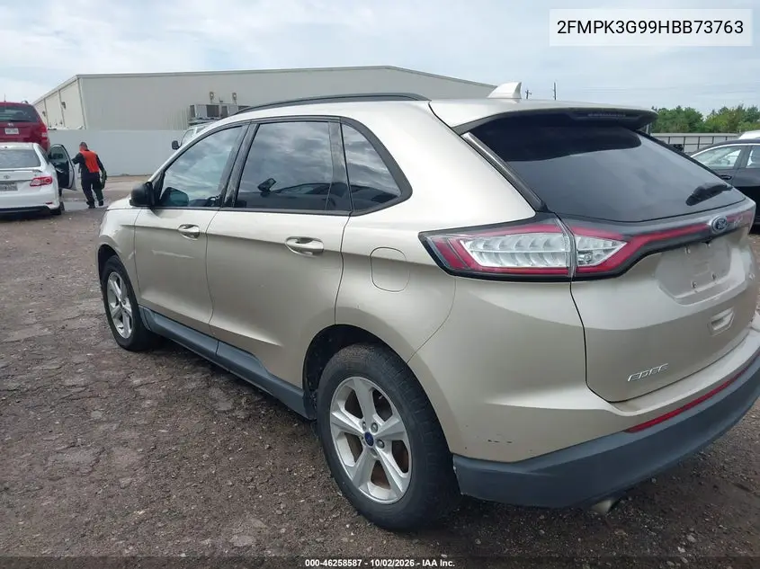 2017 FORD EDGE VIN 2FMPK3G99HBB73763 — фото 3