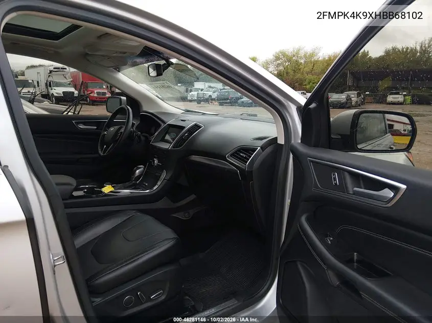 2017 FORD EDGE VIN 2FMPK4K9XHBB68102 — фото 5