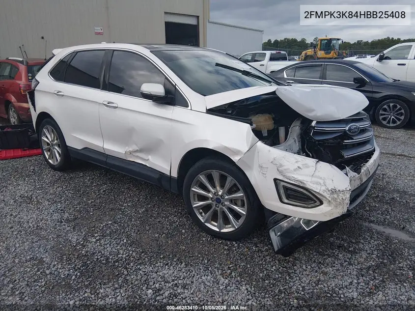 FORD EDGE 2017, VIN 2FMPK3K84HBB25408