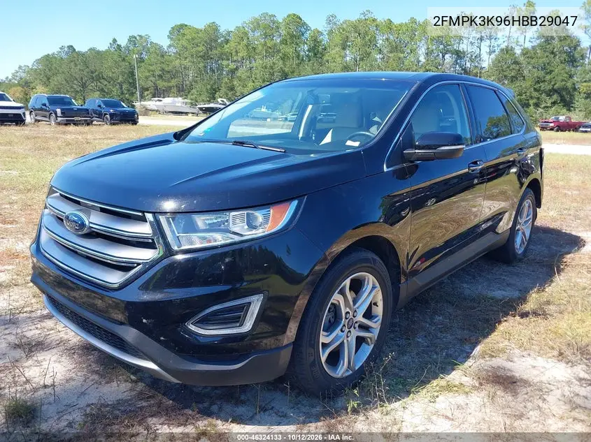 2017 FORD EDGE VIN 2FMPK3K96HBB29047 — фото 2