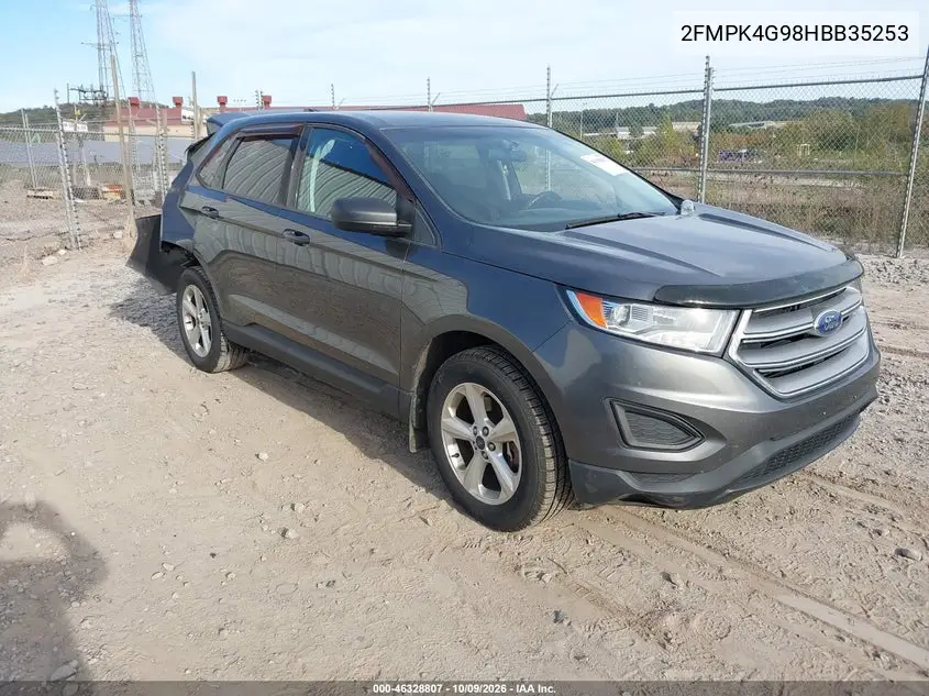 FORD EDGE 2017, VIN 2FMPK4G98HBB35253