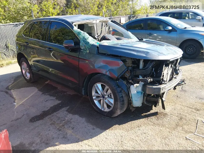 FORD EDGE 2017, VIN 2FMPK4J86HBB03725