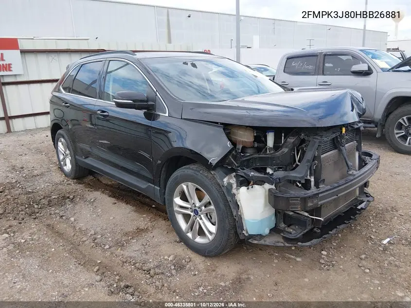 FORD EDGE 2017, VIN 2FMPK3J80HBB26881