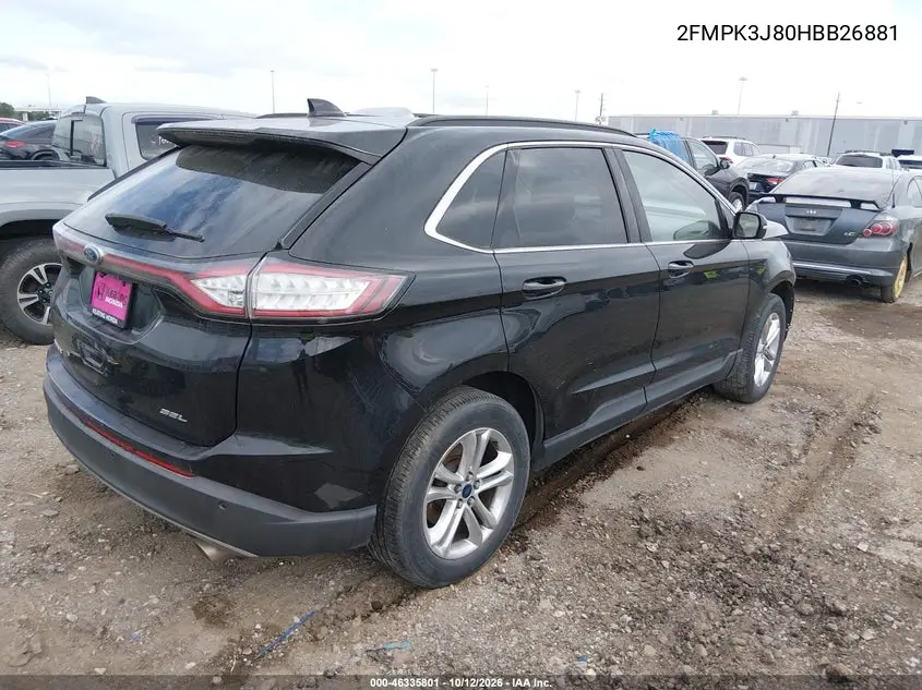 2017 FORD EDGE VIN 2FMPK3J80HBB26881 — фото 4