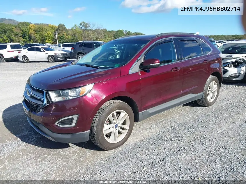 2017 FORD EDGE VIN 2FMPK4J96HBB02714 — фото 2