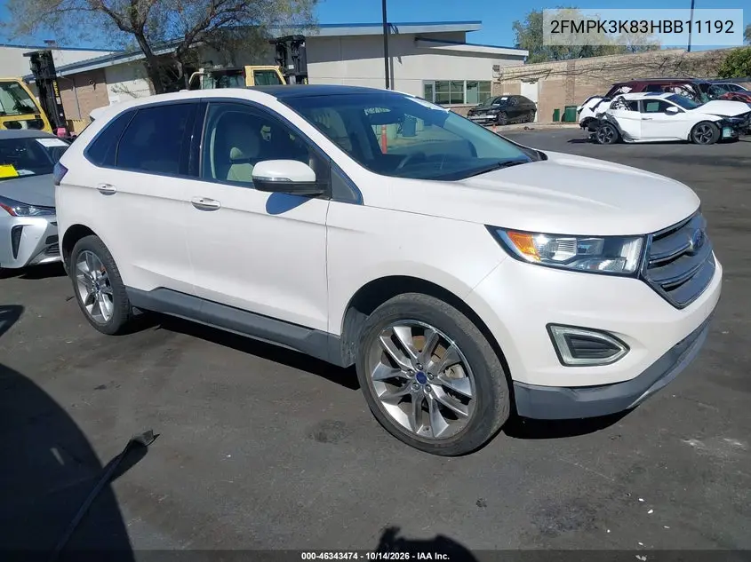 FORD EDGE 2017, VIN 2FMPK3K83HBB11192