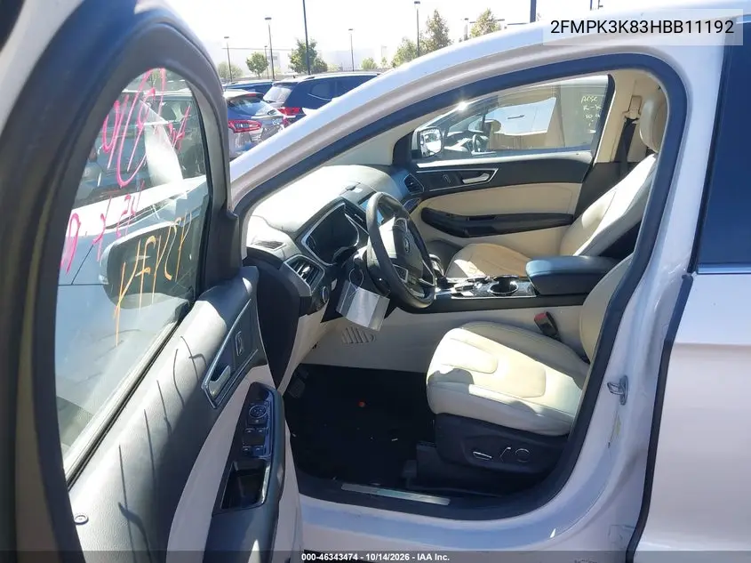 2017 FORD EDGE VIN 2FMPK3K83HBB11192 — фото 5