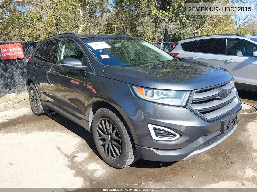 FORD EDGE 2017, VIN 2FMPK4J94HBC12015