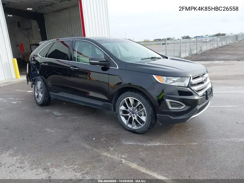 FORD EDGE 2017, VIN 2FMPK4K85HBC26558