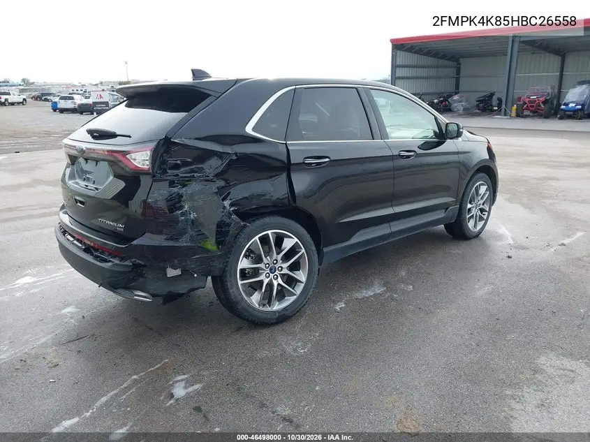 2017 FORD EDGE VIN 2FMPK4K85HBC26558 — фото 4
