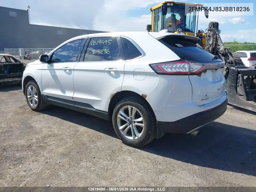 2018 FORD EDGE VIN 2FMPK4J83JBB18236 — фото 3