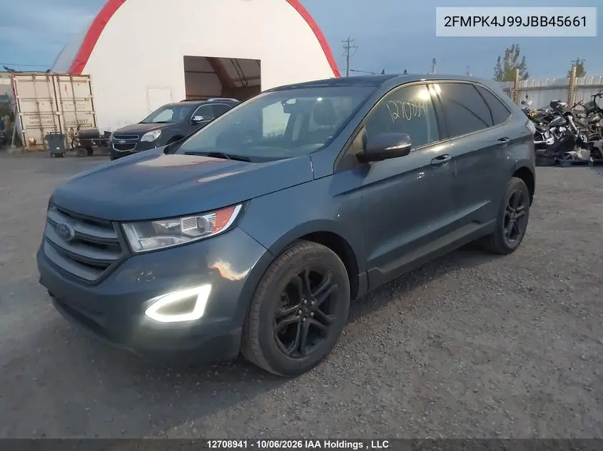 2018 FORD EDGE VIN 2FMPK4J99JBB45661 — фото 2