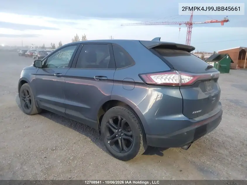 2018 FORD EDGE VIN 2FMPK4J99JBB45661 — фото 3